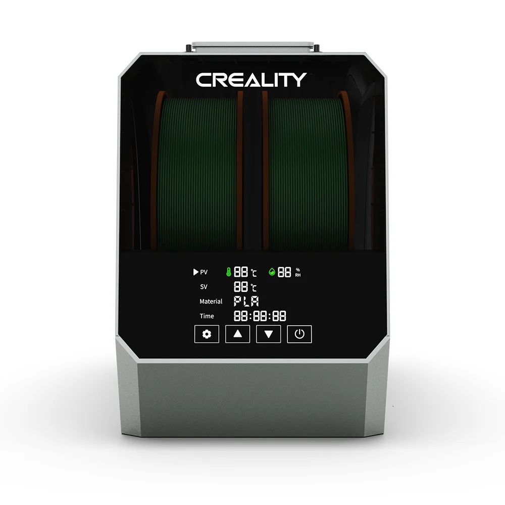 Secador de filamento Creality Space Pi 160W mais capacidade de dois rolos atuali
