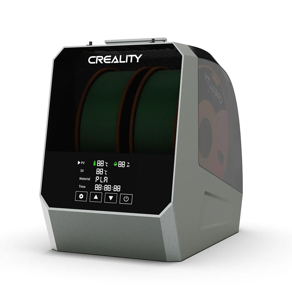 Secador de filamento Creality Space Pi 160W mais capacidade de dois rolos atuali