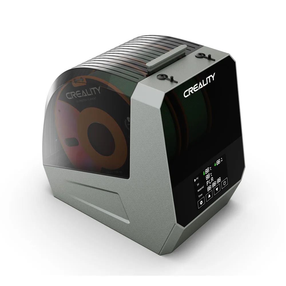 Secador de filamento Creality Space Pi 160W mais capacidade de dois rolos atuali